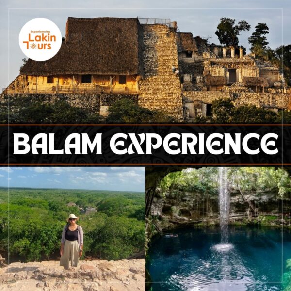 Experiencia Balam – Ek Balam y 2 cenotes