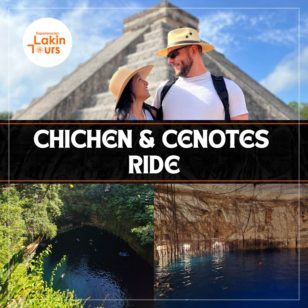 Shared transportation – Chichén Itzá + 2 cenotes