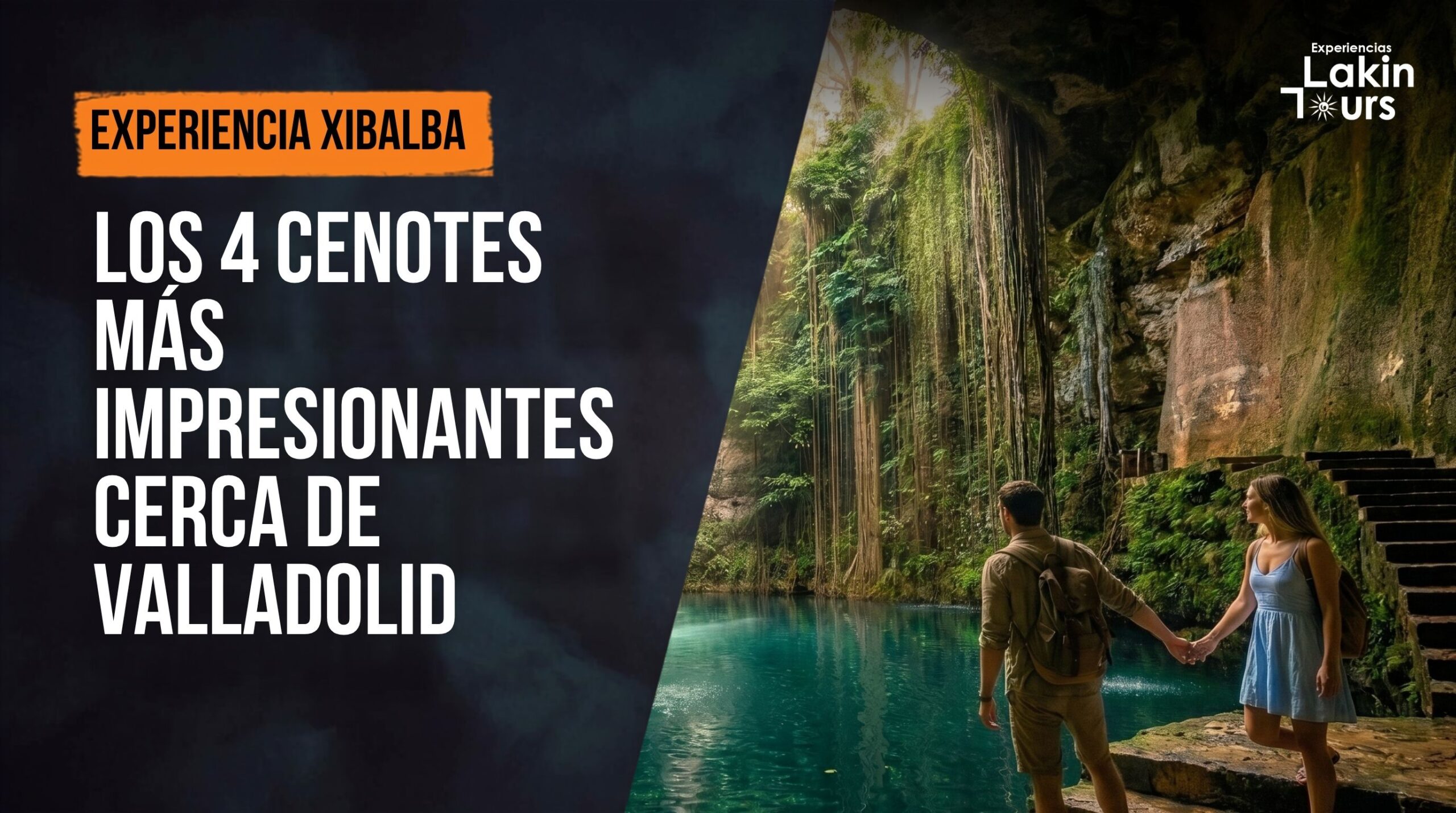 Los cuatro cenotes de la Experiencia Xibalbá cerca de Valladolid Yucatán: Ik Kil, Xcajum, Xkekén y Samulá