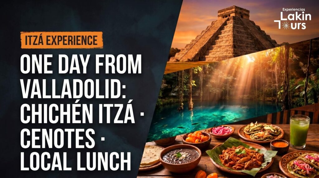 One day itinerary from Valladolid: Chichén Itzá and cenotes with Lakin Tours, Yucatán Mexico