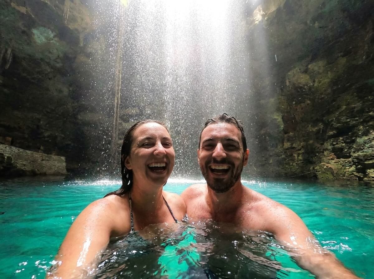 Cenote Hubikú, una de las opciones de la Experiencia Mundo Maya de Lakin Tours